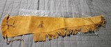 94 Winchester Nez Perce commemorative suede leather scabbard - 1 of 2