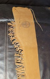 9422 Winchester Boy Scout Suede Leather Scabbard - 1 of 3