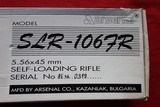 Arsenal SLR-106FR
5.56X45mm (.223 Rem) NIB - 6 of 12