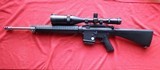 Armalite AR-10A4, .308
Win, Custom Build with Springfield Armory Gen 3 4-14x56mm scope
with rangefinding reticle. - 2 of 9