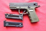 ISSC M22 .22LR.Green/Black Pistol - 6 of 8