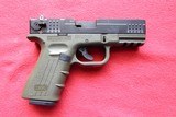 ISSC M22 .22LR.Green/Black Pistol