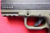 ISSC M22 .22LR.Green/Black Pistol - 5 of 8