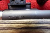 Kimber Model 84M Varmint Pro Grey Laminated Stock in .223 Rem with Nikon Monarch 6-24x44 Adjustable Objective. - 10 of 15