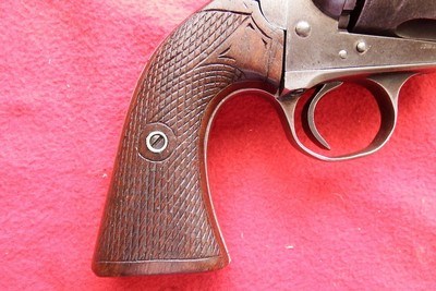 Colt Bisley, 38 Colt caliber.5 1/2" barrel.VERY RAREOnly 412 were made in this caliber. - Image 6 of 11