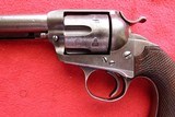 Colt Bisley, 38 Colt caliber.5 1/2" barrel.VERY RAREOnly 412 were made in this caliber. - Image 4 of 11