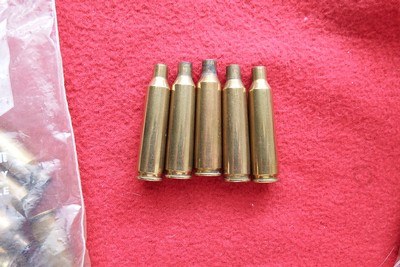 22-250 Once Fired Empty brass. - Image 2 of 2