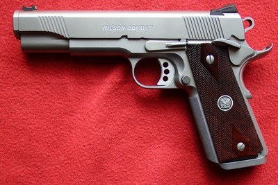 Wilson Combat Tactical Elite .45 ACP,Stainless Steel, Used - Image 2 of 10
