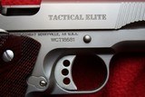 Wilson Combat Tactical Elite .45 ACP,Stainless Steel, Used - Image 5 of 10