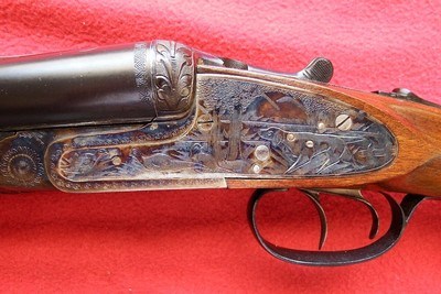 AYA #53 receiver 12 GA SxS 28 inch barrels Shotgun - Image 20 of 20
