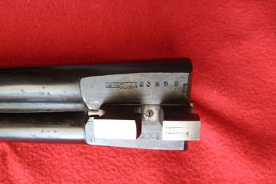 AYA #53 receiver 12 GA SxS 28 inch barrels Shotgun - Image 3 of 20