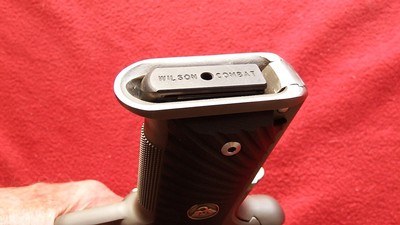 1911 .45 ACP custom built pistol ON a - Image 8 of 8