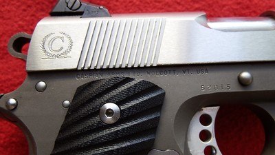 1911 .45 ACP custom built pistol ON a - Image 3 of 8