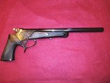 1983 Thompson Center Arms pistol with 6 barrel/caliber options, holster, scope, foregrips, and carry case. - 5 of 9
