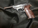 Walther P38 Service Pistol in 9mm parabellum caliber built in the late 1930's Serial number 297K - 4 of 12