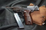 Walther P38 Service Pistol in 9mm parabellum caliber built in the late 1930's Serial number 297K - 1 of 12