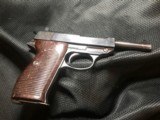 Walther P38 Service Pistol in 9mm parabellum caliber built in the late 1930's Serial number 297K - 3 of 12