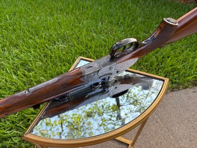 Franz Kettner 8x60R double rifle prewar - Image 8 of 15