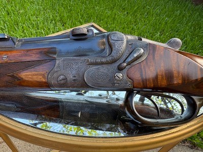 Franz Kettner 8x60R double rifle prewar - Image 4 of 15
