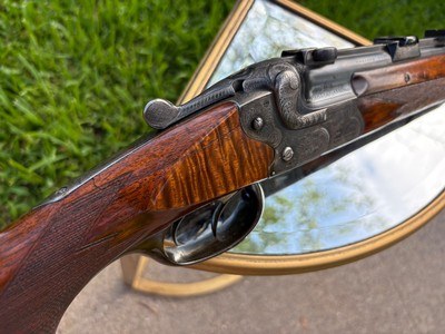 Franz Kettner 8x60R double rifle prewar - Image 12 of 15