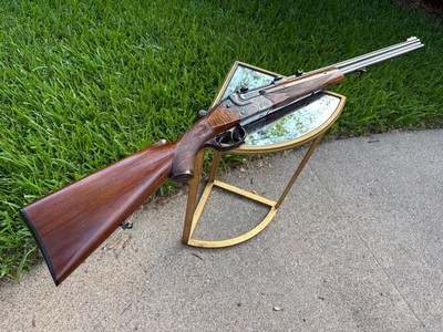 Franz Kettner 8x60R double rifle prewar - Image 11 of 15