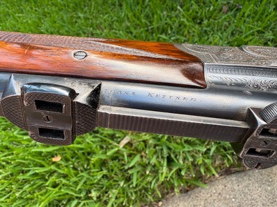 Franz Kettner 8x60R double rifle prewar - Image 14 of 15