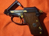 Beretta 21 A Bobcat Engraved 22 LR Wood DA Flip Barrel Limited Edition - 8 of 8