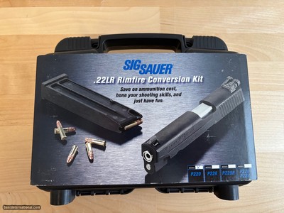 Sig Sauer P220 .22LR Conversion Kit as new condition.
