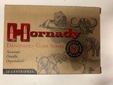 Hornady Dangerous Game Series 470 Nitro Express 500 gr DGS - 1 of 2