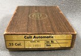 COLT AUTOMATIC .25 ACP ***SALE PENDING*** - 13 of 13