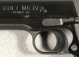 COLT MK IV SERIES 80 ENHANCED GOVERNMENT MODEL .45 ACP ***SOLD*** - 15 of 17
