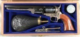 COLT MODEL 1851 NAVY 2ND GENERATION .36 CALIBER PERCUSSION CASED WITH ACCESSORIES***SOLD*** - 1 of 23