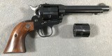 RUGER OLD MODEL SINGLE-SIX CONVERTIBLE .22 LR/MAG - 1 of 22