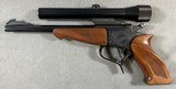 THOMPSON CENTER CONTENDER .22 HORNET WITH BUSHNELL 2.5X SCOPE - 5 of 14