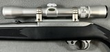 RUGER 10/22 STAINLESS/SYNTHETIC .22 LONG RIFLE WITH WEAVER 2.5-7X28 RIMFIRE SCOPE - 7 of 21
