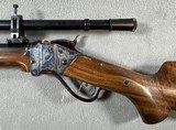 SCHUETZEN GUN CO. 1874 FREUND SHARPS, .40-82 SILHOUETTE WITH MVA 6X SCOPE - 7 of 25