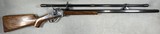SCHUETZEN GUN CO. 1874 FREUND SHARPS, .40-82 SILHOUETTE WITH 6X SCOPE