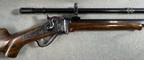 SCHUETZEN GUN CO. 1874 FREUND SHARPS, .40-82 SILHOUETTE WITH MVA 6X SCOPE - 4 of 25
