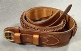 WESTERN STYLE CARTRIDGE / MONEY GUN BELT .38/.357 CAL. - 13 of 13