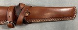 OLD PUEBLO WESTERN STYLE SADDLE SCABBARD FOR LEVER ACTION RIFLE - 4 of 14