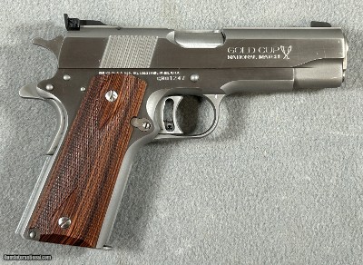 COLT GOLD CUP COMMANDER NATIONAL MATCH STAINLESS .45ACP