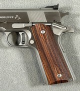 COLT GOLD CUP COMMANDER NATIONAL MATCH STAINLESS .45ACP - 5 of 17