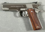 COLT GOLD CUP COMMANDER NATIONAL MATCH STAINLESS .45ACP - 4 of 17