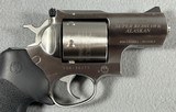 RUGER SUPER REDHAWK ALASKAN .454 CASULL / .45 COLT WITH AMMO AND HOLSTER - 3 of 20