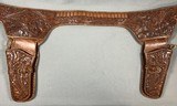WESTERN 2 GUN BUSCADERO / HOLLYWOOD STYLE HOLSTERS AND BELT - 3 of 13