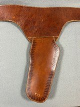 WESTERN 2 GUN BUSCADERO / HOLLYWOOD STYLE HOLSTERS AND BELT - 12 of 13