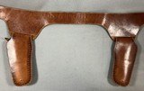 WESTERN 2 GUN BUSCADERO / HOLLYWOOD STYLE HOLSTERS AND BELT - 10 of 13
