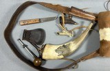 MOUNTAIN MAN POSSIBLES BAG WITH POWDER HORN & ACCYS. - 3 of 6