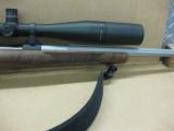Kimber 22-250 Varmint Rifle with Deluxe Walnut stock, stainless fluted medium Bull barrel, Vortex Viper Scope 6-24-50 - 6 of 7