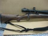Kimber 22-250 Varmint Rifle with Deluxe Walnut stock, stainless fluted medium Bull barrel, Vortex Viper Scope 6-24-50 - 5 of 7